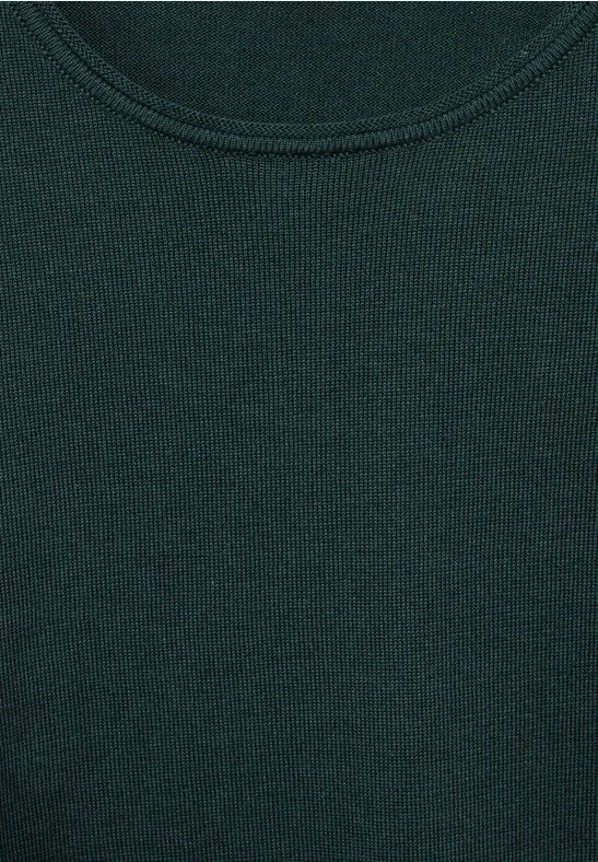 Feinstrickpullover mit Rundhalsausschnitt