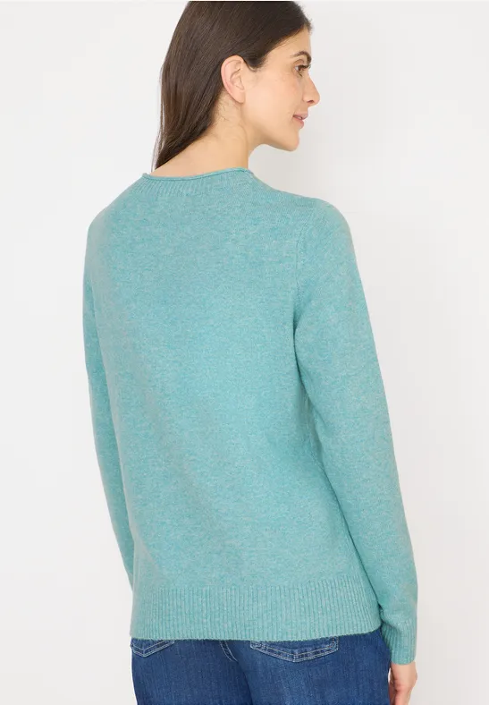 Kuscheliger Pullover mit Strukturdetails