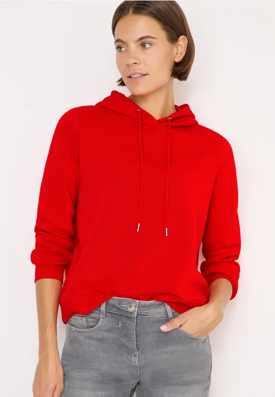 Sportliches Sweatshirt mit Kapuze