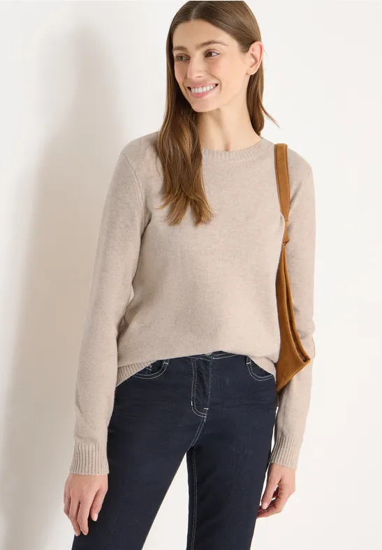 Weicher Pullover aus Baumwollmix