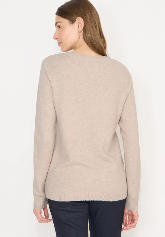Weicher Pullover aus Baumwollmix