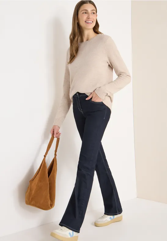 Weicher Pullover aus Baumwollmix