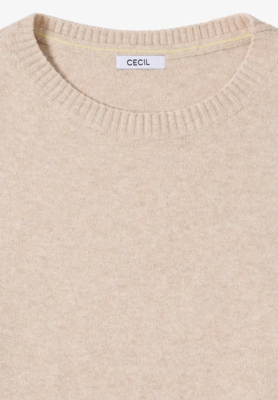 Weicher Pullover aus Baumwollmix