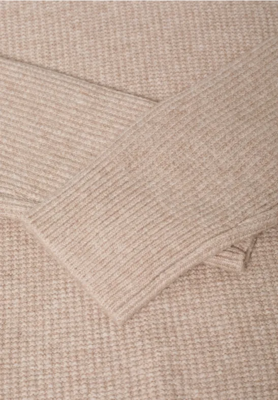 Weicher Struktur-Rollkragenpullover