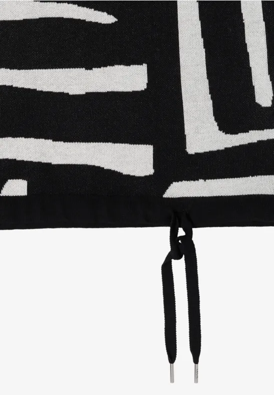 Jacquard-Pullover mit grafischem Muster