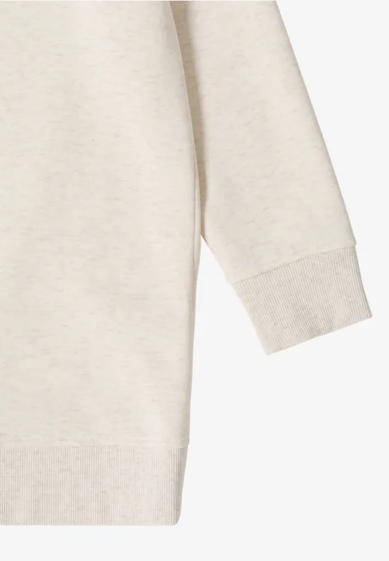 Weicher Long-Hoodie mit Tunnelzug