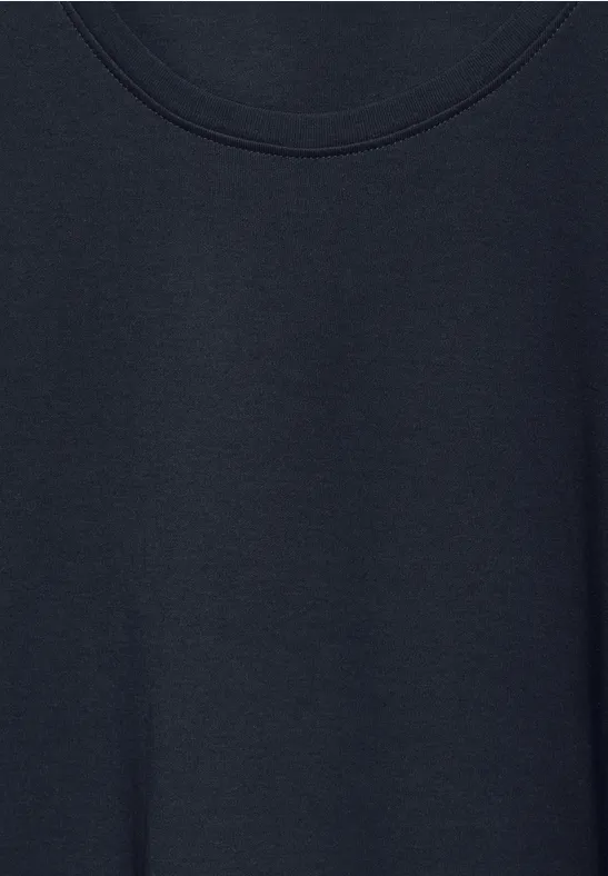 Essentielles 3/4-Arm Baumwollshirt