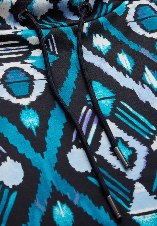 Langarmshirt mit geometrischem Print