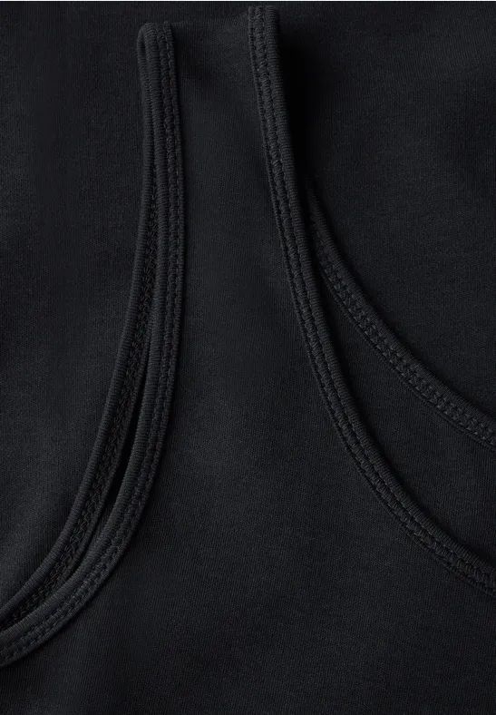 Klassisches Tanktop aus reiner Baumwolle