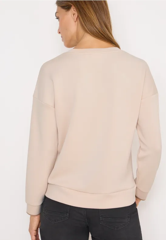 Locker geschnittenes Langarmshirt aus Modal