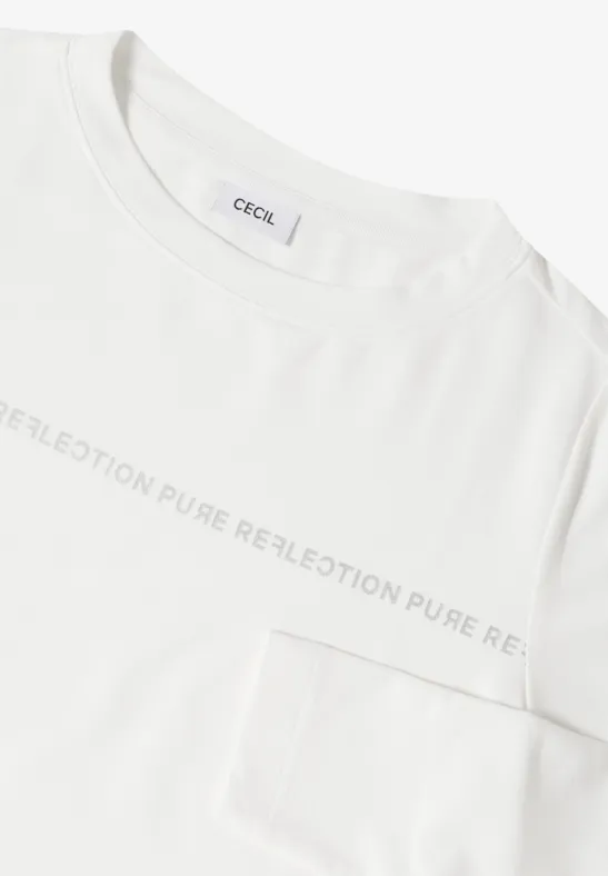 Lässiges Langarmshirt mit Tunnelzug