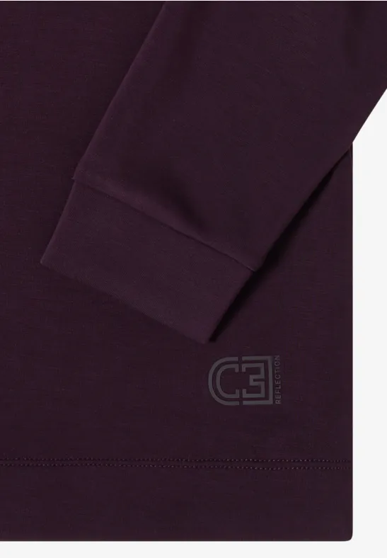 Shirt mit Stehkragen und V-Detail