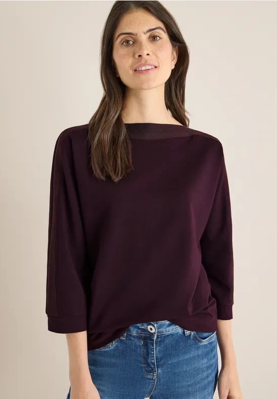 Fledermaus-Shirt mit Glitzer-Tape