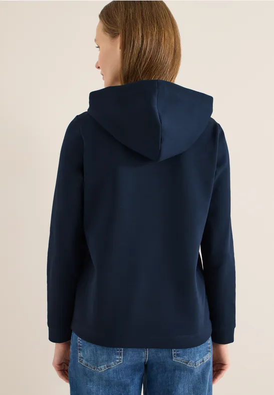 Kapuzenshirt mit sportlicher Schnürung