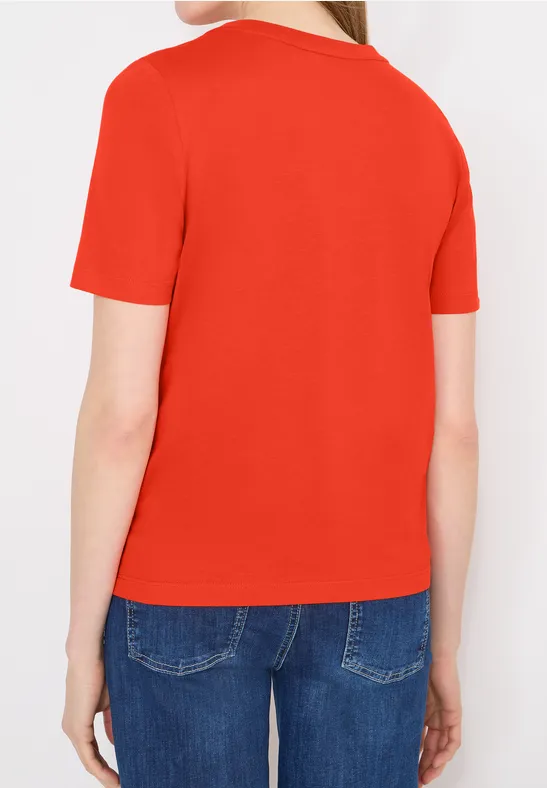 Lässiges Jersey-Shirt mit Slogan-Print