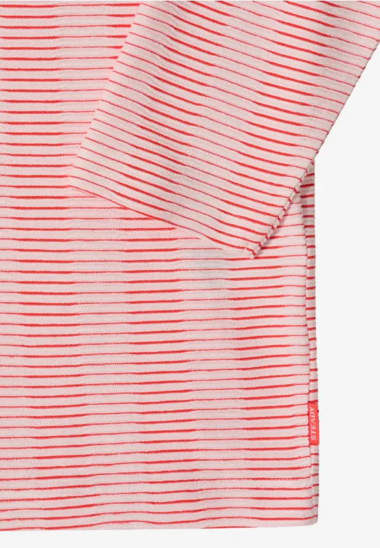 Gestreiftes Shirt mit Struktur