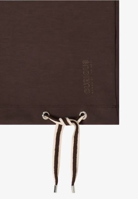 Soft-Touch-Shirt mit U-Boot-Ausschnitt