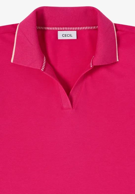 Sportliches Kurzarm-Piqué-Poloshirt