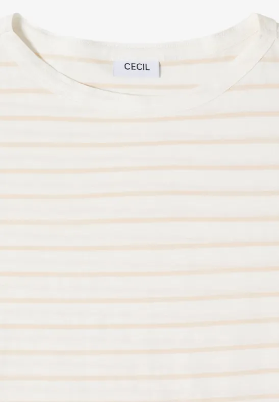 Fein gestreiftes U-Boot-Shirt
