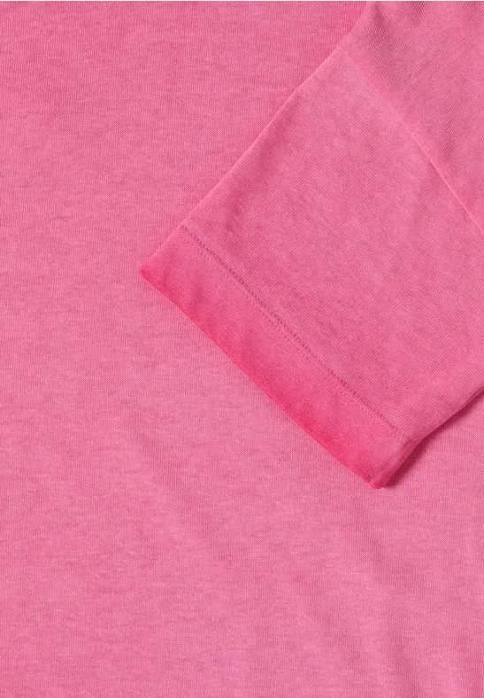 Lässiges Garment-Dye Jersey Shirt