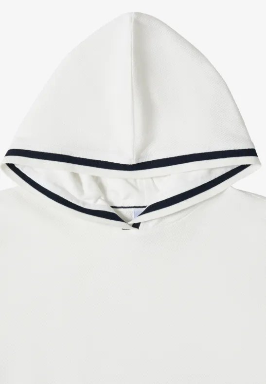 Sportliches Kurzarm-Shirt mit Kapuze