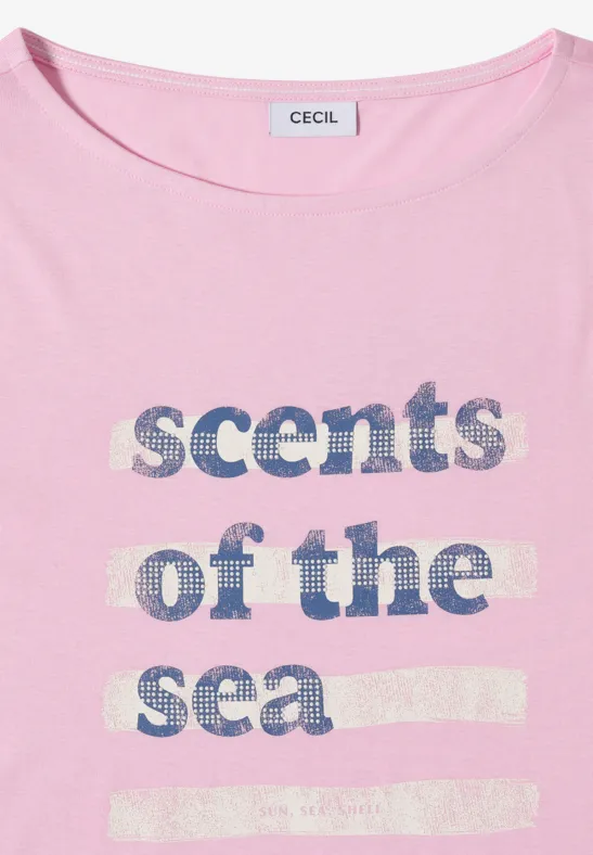 Jerseyshirt mit Wording-Print