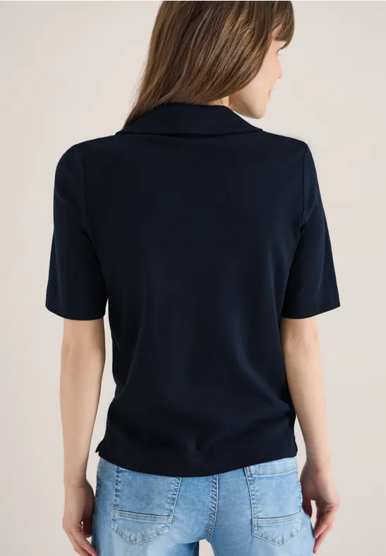 Zeitloses Poloshirt aus Baumwolle