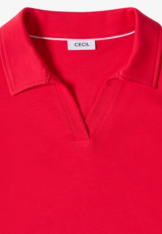 Klassisches Kurzarm-Poloshirt aus Baumwolle