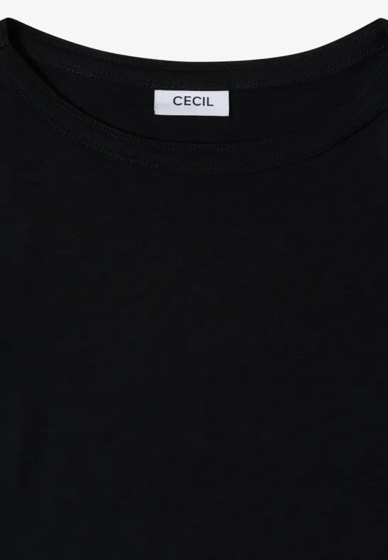 Klassisches Slub-Jersey T-Shirt