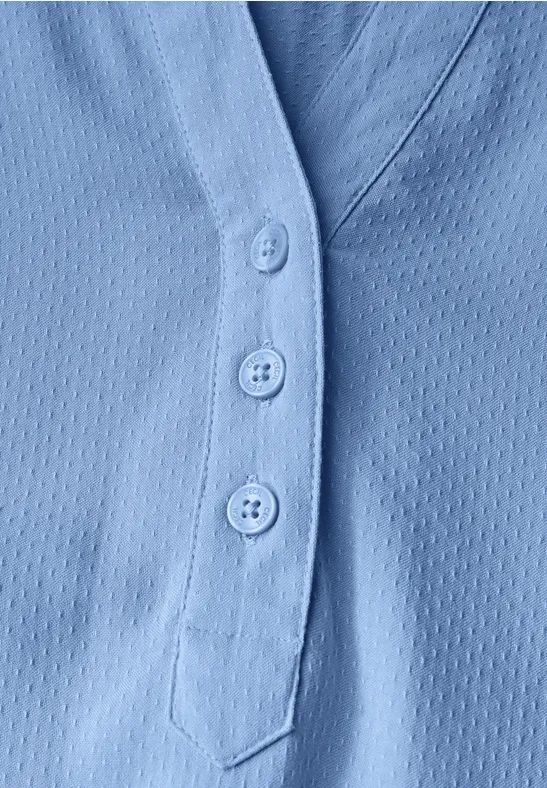 Fließende langärmlige Viskose-Bluse