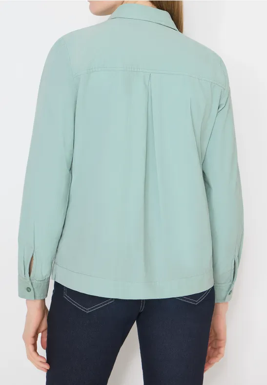 Klassische Feincord-Bluse