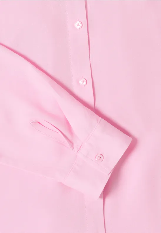 Klassische Hemdbluse aus Viskose
