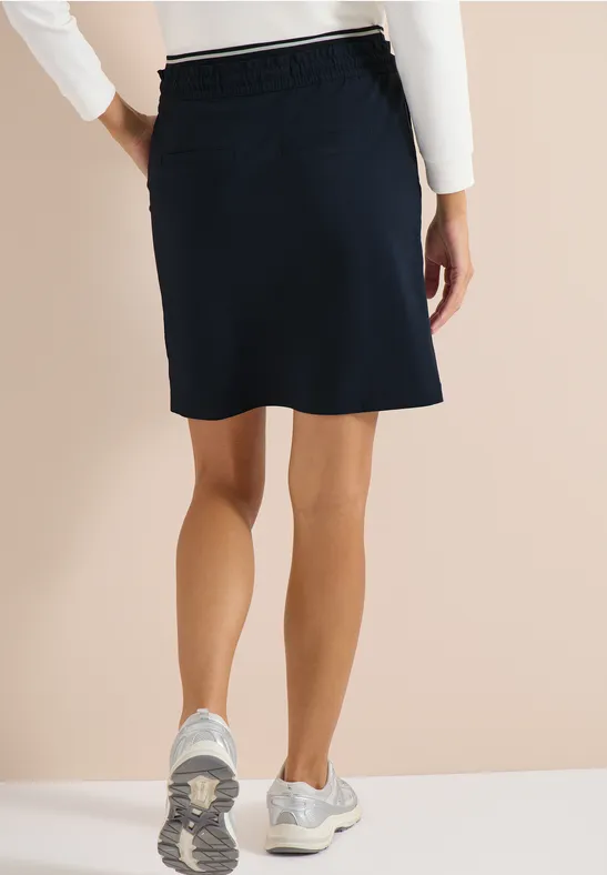 Sportiver Jogg-Skirt in Knielänge