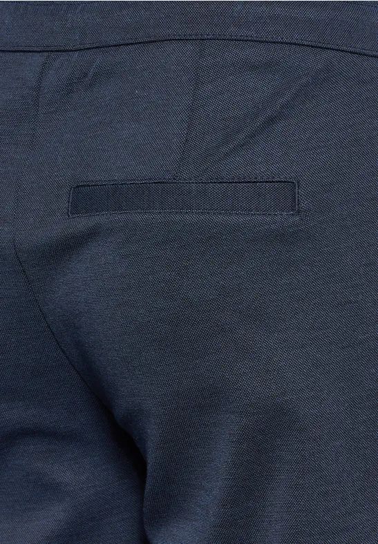 Strukturierte Slim-Fit Freizeithose