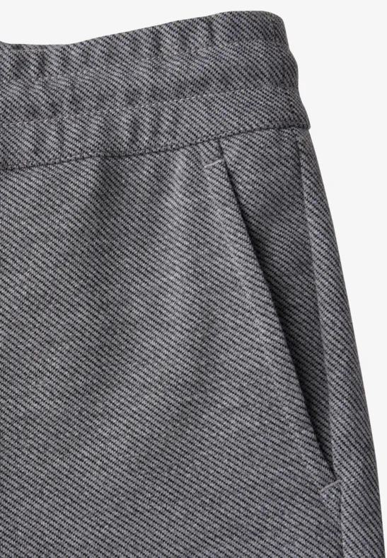 Strukturierte Casual-Fit-Hose