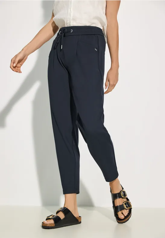 Jerseyhose mit Kordelzug am Bund