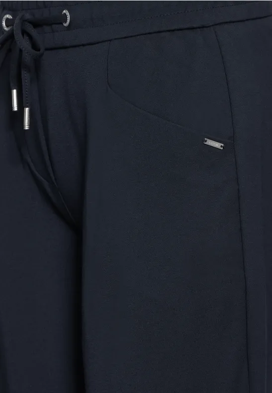 Jerseyhose mit Kordelzug am Bund