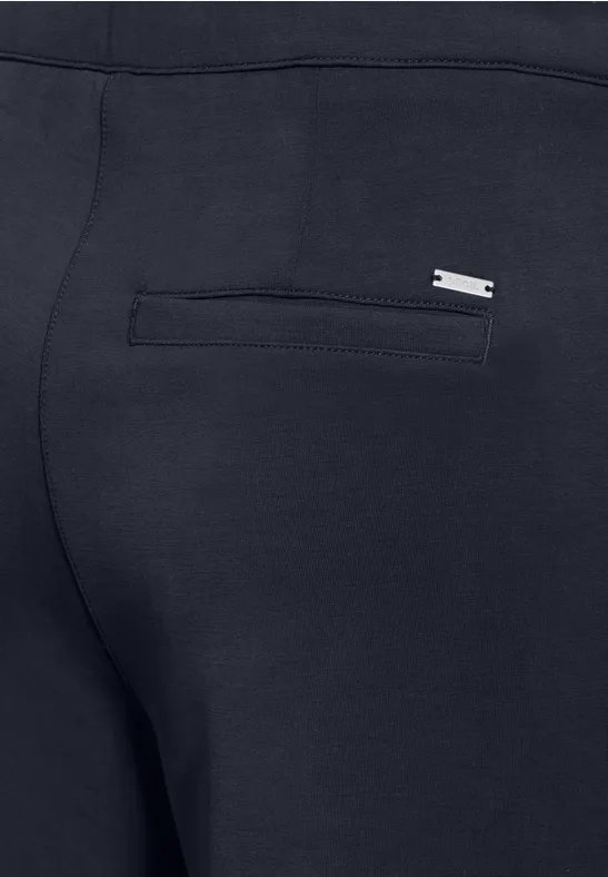 High-Waist Hose mit weitem Bein