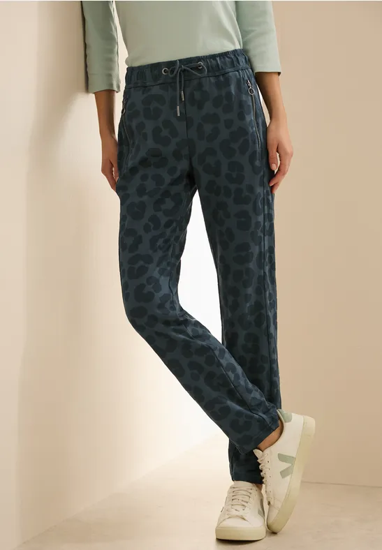 Tracey Hose mit Leopardenmuster