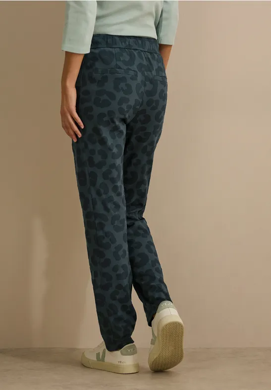 Tracey Hose mit Leopardenmuster