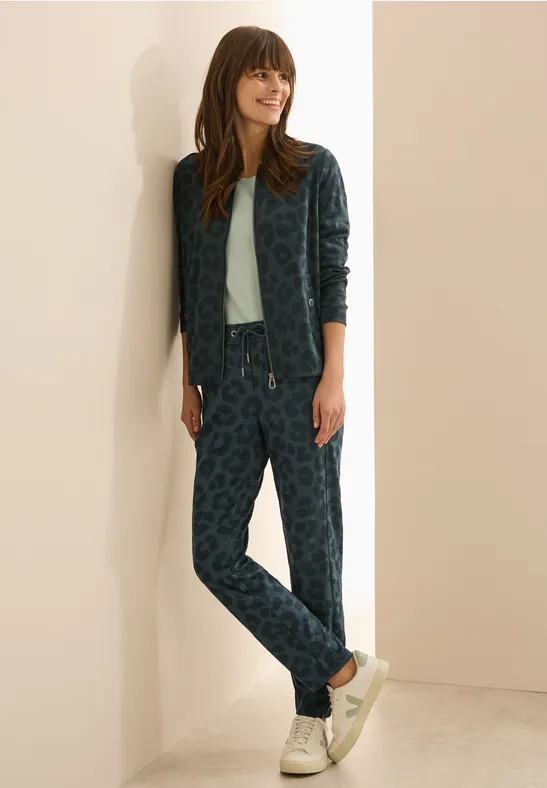 Tracey Hose mit Leopardenmuster