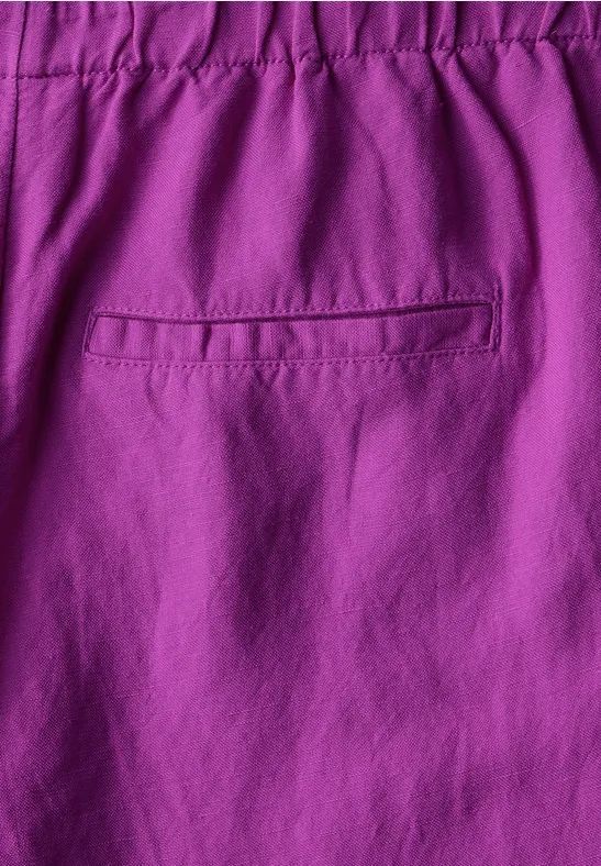 7/8 Weite Leinenhose