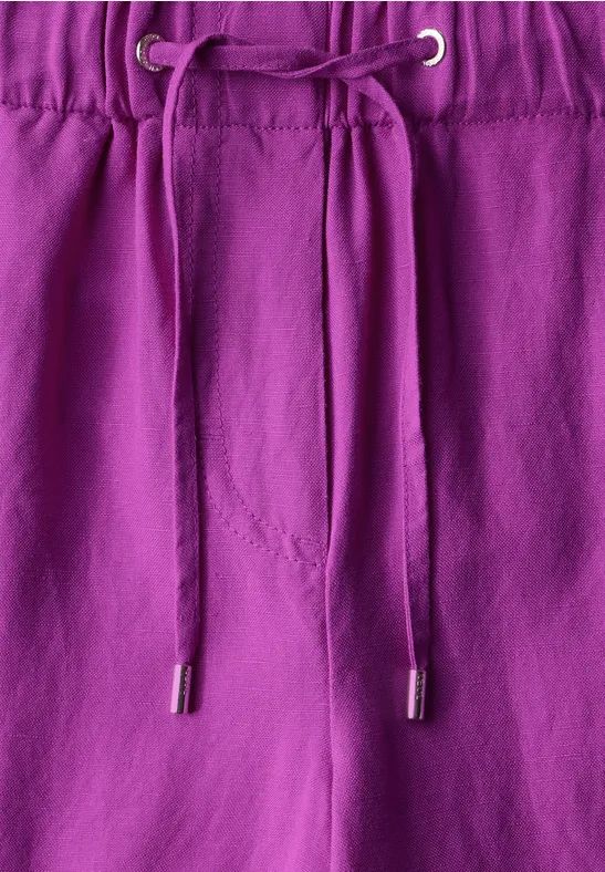 7/8 Weite Leinenhose