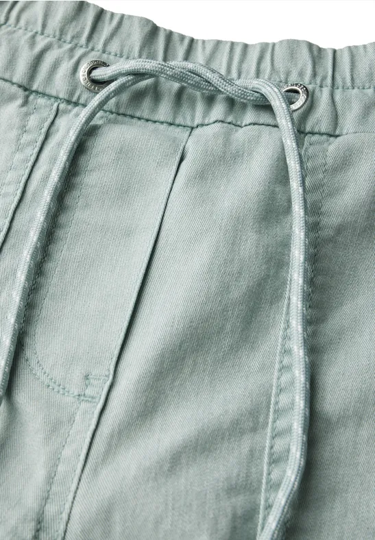 Casual-Fit-Hose im Washed-Look
