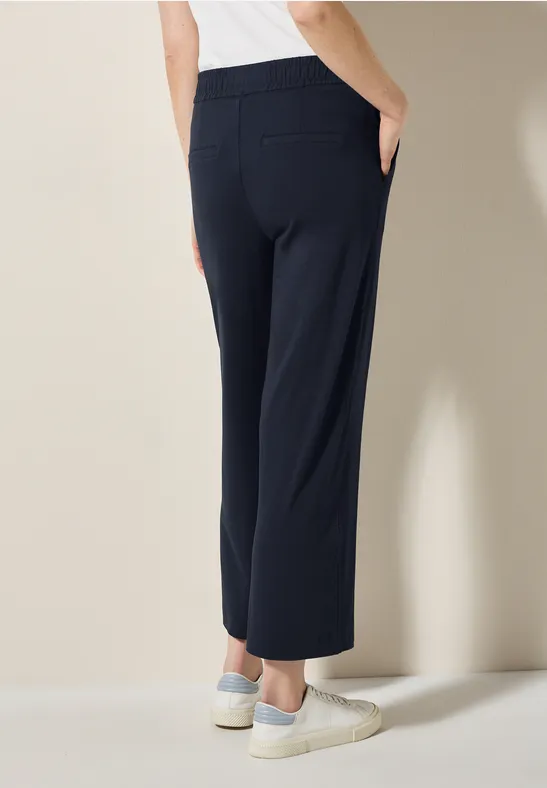 Komfortable High-Waist Wide Leg Hose