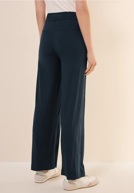 Komfortable High-Waist Wide Leg Hose