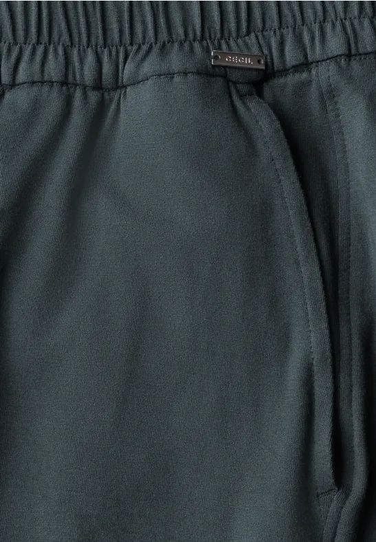High-Waist Wide-Leg Jerseyhose