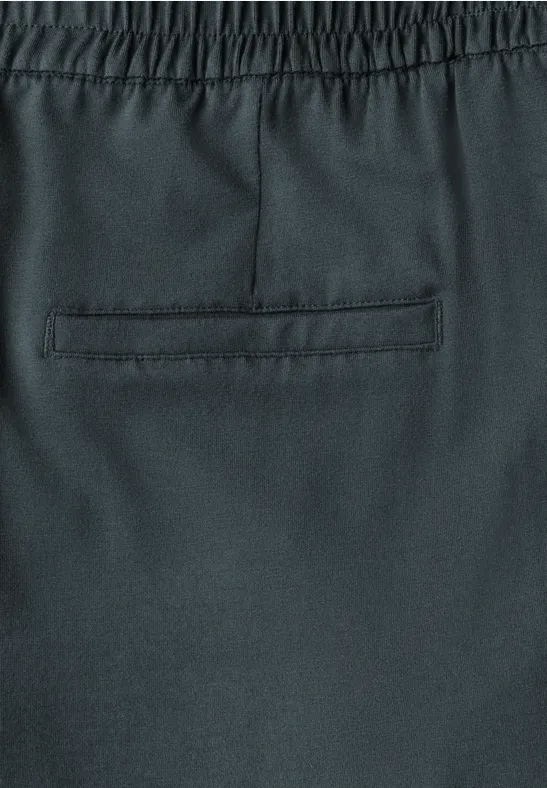High-Waist Wide-Leg Jerseyhose