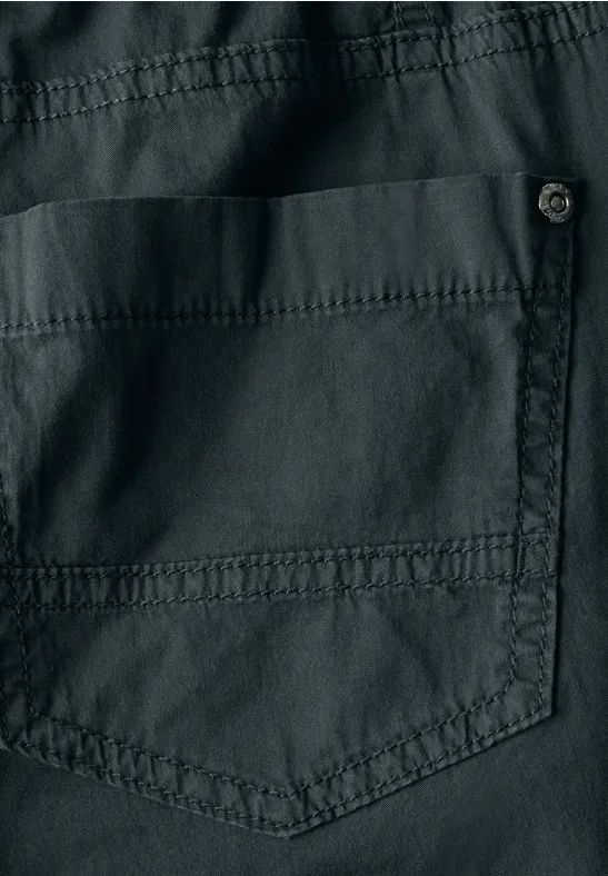 Bequeme Slim Fit Papertouch Hose