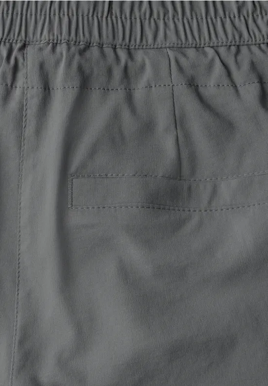 Lässige Mid-Waist Hose mit Tunnelzug